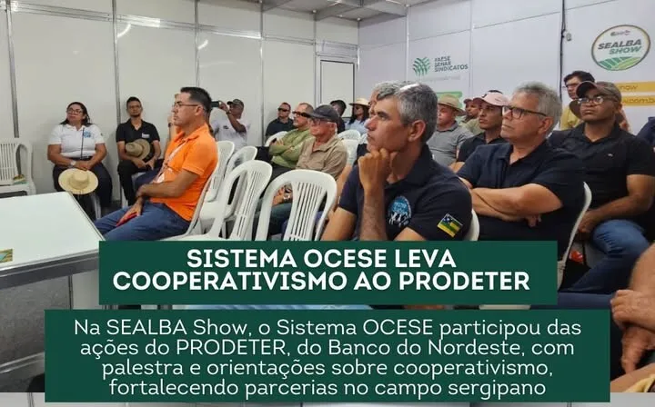 Sistema Ocese leva cooperativas ao PRODETER